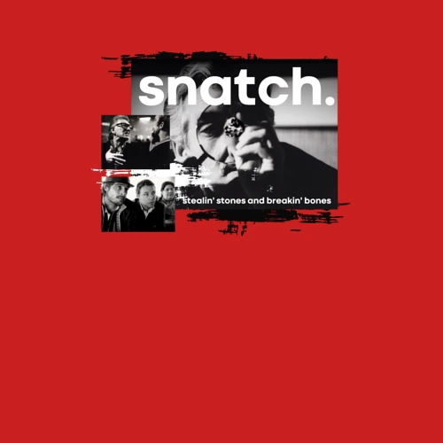 Мужской свитшот хлопок с принтом Большой куш Snatch, фото на моделе #1