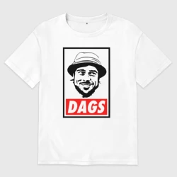 Мужская футболка хлопок Oversize Большой куш. Snatch