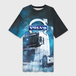 Платье-футболка 3D Volvo truck