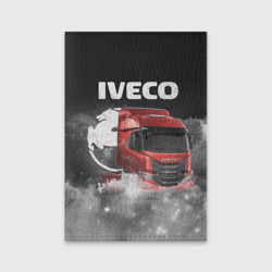 Обложка для паспорта матовая кожа Iveco truck