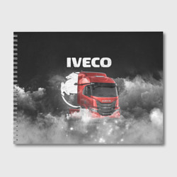 Альбом для рисования Iveco truck