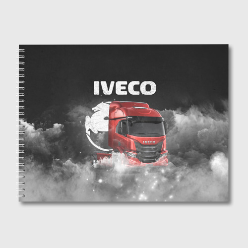 Альбом для рисования Iveco truck