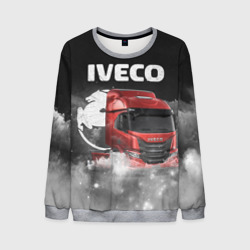 Мужской свитшот 3D Iveco truck