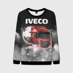 Мужской свитшот 3D Iveco truck