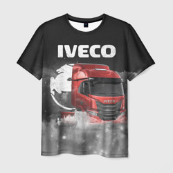 Мужская футболка 3D Iveco truck