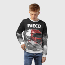 Детский свитшот 3D Iveco truck - фото 2