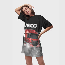 Платье-футболка 3D Iveco truck - фото 2