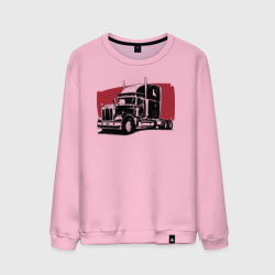 Мужской свитшот хлопок Truck red