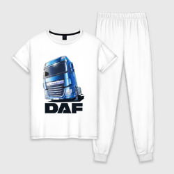Женская пижама хлопок Daf Truck