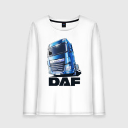 Женский лонгслив хлопок Daf Truck