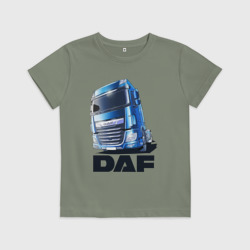 Детская футболка хлопок Daf Truck