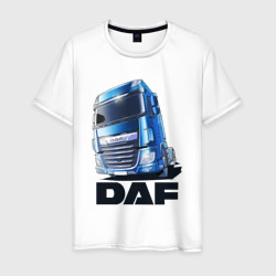 Мужская футболка хлопок Daf Truck