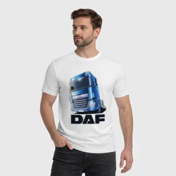 Мужская футболка хлопок Daf Truck - фото 2