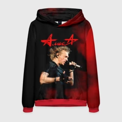 Мужская толстовка 3D Константин Кинчев - Алиса