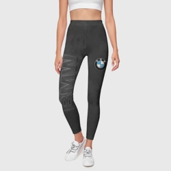 Леггинсы 3D BMW logo and inscription - фото 2