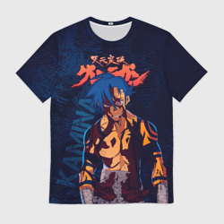 Мужская футболка 3D Камина Гуррен Лаганн