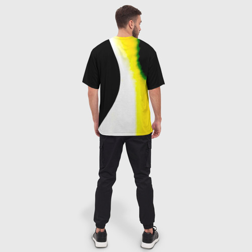 Мужская футболка oversize 3D Кукрыниксы - Фаворит Солнца, цвет 3D печать - фото 4