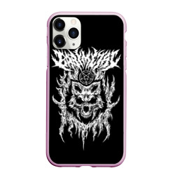 Чехол для iPhone 11 Pro Max матовый Baby Metal Wolf