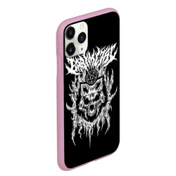 Чехол для iPhone 11 Pro Max матовый Baby Metal Wolf - фото 2