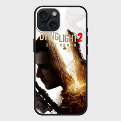 Чехол силиконовый для Apple iPhone 15 матовый Dying Light 2 Original