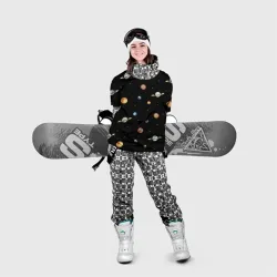 Накидка на куртку 3D Планеты в космосе - фото 2