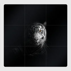 Магнитный плакат 3Х3 Белый тигр
