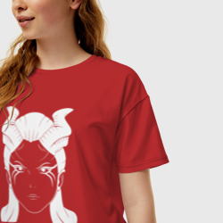 Женская футболка хлопок Oversize Акаша из Доты 2 - фото 2