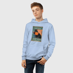 Детская толстовка хлопок Кот ученый - фото 2