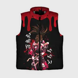 Женский жилет утепленный 3D Аниме Дороро Dororo, Хяккимару