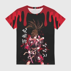 Женская футболка 3D Аниме Дороро Dororo, Хяккимару