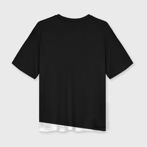 Женская футболка oversize 3D Мумий Тролль восток X cеверозапад, цвет 3D печать - фото 2