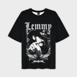 Мужская футболка oversize 3D RIP Lemmy