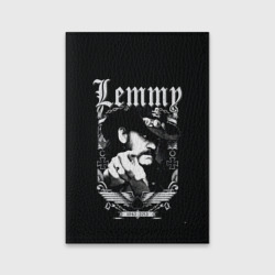 Обложка для паспорта матовая кожа RIP Lemmy