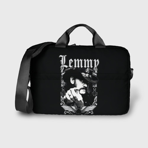 Сумка для ноутбука 3D RIP Lemmy, цвет 3D печать