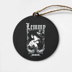 Деревянная игрушка круг RIP Lemmy