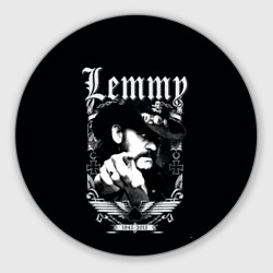 Круглый коврик для мышки RIP Lemmy