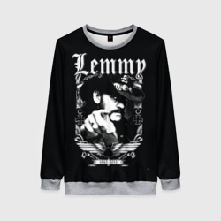 Женский свитшот 3D RIP Lemmy