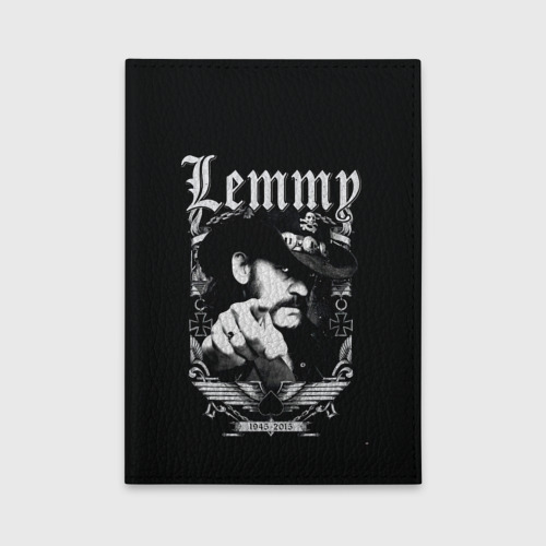 Обложка для автодокументов RIP Lemmy, цвет фиолетовый
