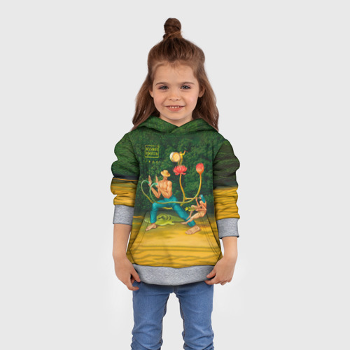 Детская толстовка 3D Мумий Тролль – Лира, цвет меланж - фото 4
