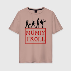 Женская футболка хлопок Oversize Mumiy Troll Мумий Тролль