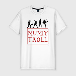 Мужская футболка хлопок Slim Mumiy Troll Мумий Тролль