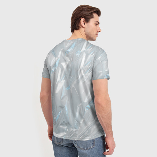 Мужская футболка 3D Голографическая текстура, цвет 3D печать - фото 4