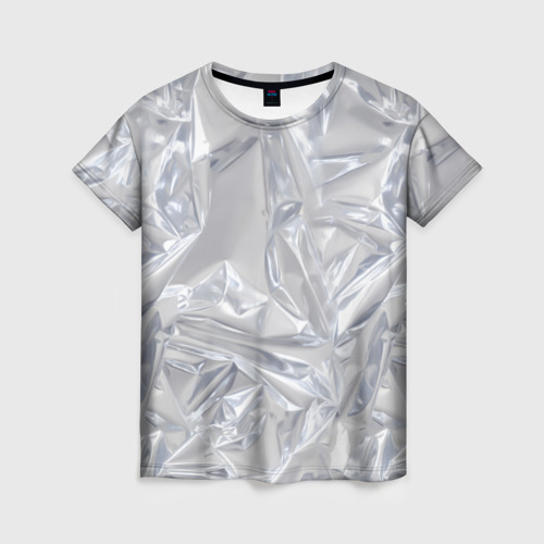 Женская футболка 3D Голографичная фольга, цвет 3D печать