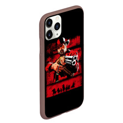 Чехол для iPhone 11 Pro Max матовый Red Dead Redemption 2 - фото 2