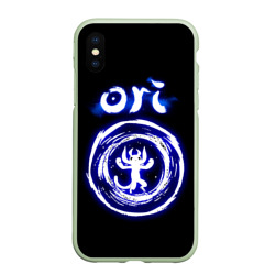 Чехол для iPhone XS Max матовый Ori, дух-хранитель леса