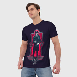 Мужская футболка 3D King Lemmy - фото 2