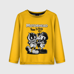 Детский лонгслив 3D Motorhead x Cuphead