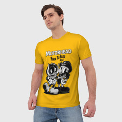 Мужская футболка 3D Motorhead x Cuphead - фото 2