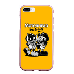 Чехол для iPhone 7Plus/8 Plus матовый Motorhead x Cuphead