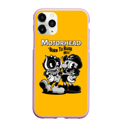 Чехол для iPhone 11 Pro Max матовый Motorhead x Cuphead